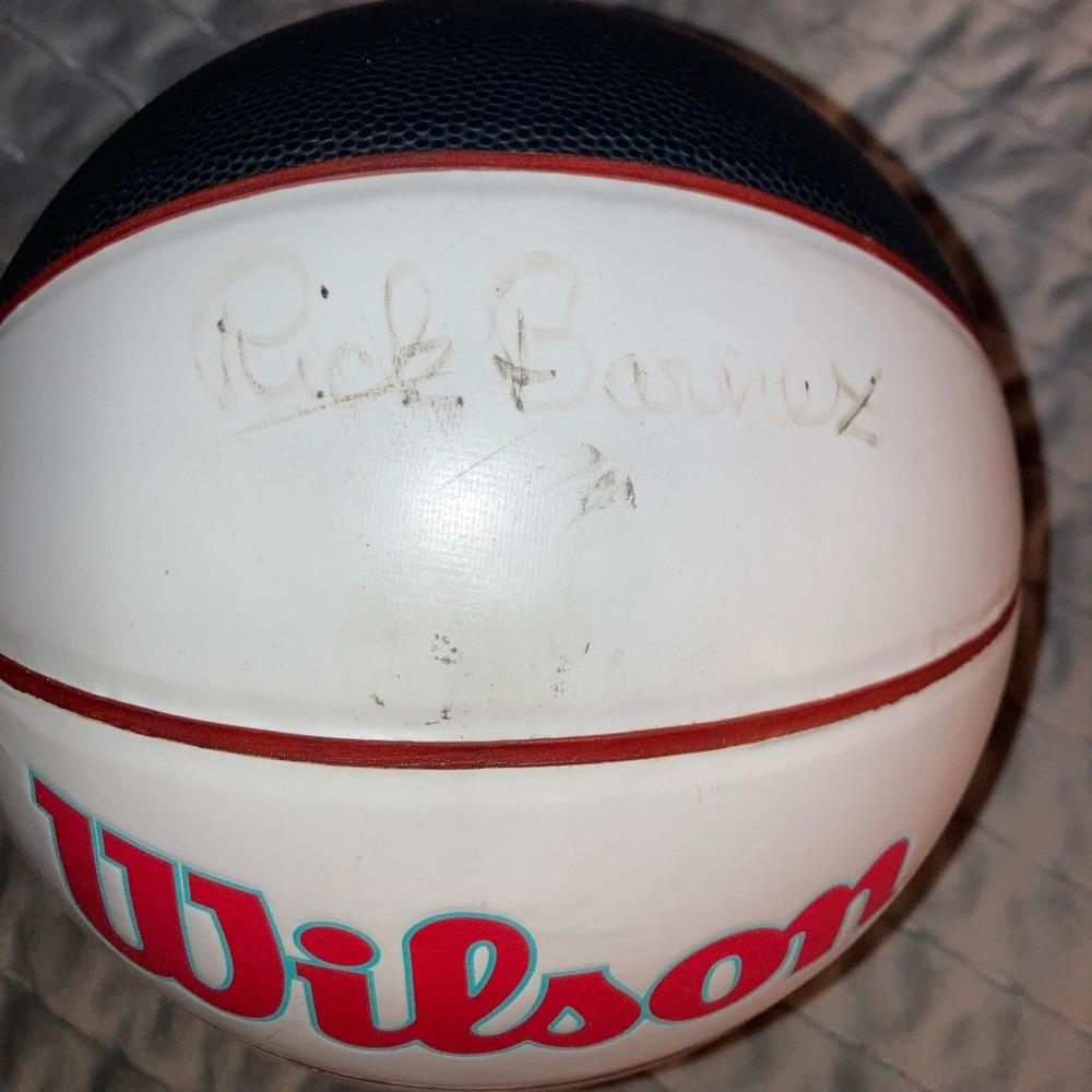 Rick Barnes signed 2018 Final Four NCAA basketball